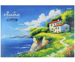 Альбом для рисования 40 листов Природа А40-9247