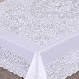 Клеенка - скатерть ажурная Lace 120х150см 10шт. в рулоне Grace LP-0992UP