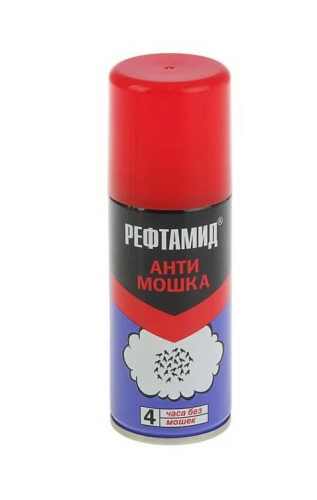 Аэрозоль от мошек 100мл Антимошка Рефтамид 45-103