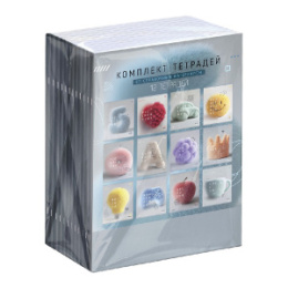Тетрадь  48 листов П Комплект тематических тетрадей 12шт. BG Пушистая информация ТПК5СК48_ВЛ 09107