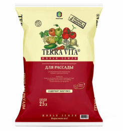 Грунт для рассады 25л Живая Земля Terra Vita
