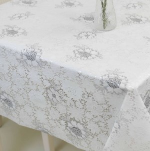 Клеенка ажурная 1,37х20м Lace матовая Grace LA-011UH