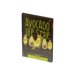 Блокнот А6  80 листов Престиж. Avocado Style 3-80-005/35