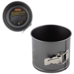 Форма для выпечки из углеродистой стали с антиприг. покрытием пасхальная разъемная круглая d-12см h-10,3см Torta-12 Mallony 985231