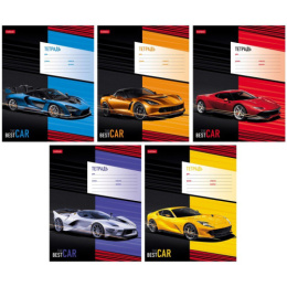 Тетрадь  12 листов клетка Hatber Best Cars 12Т5В1