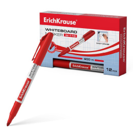 Маркер для белой доски ErichKrause, красный, 2мм W-110 56917