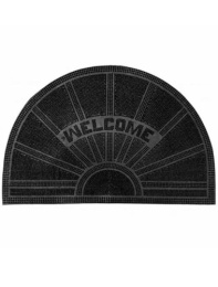 Коврик придверный резиновый Pin Mat полукруглый 40х60см Welcome ComeForte