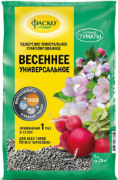 Удобрение универсальное Весеннее 1,0кг пролонгированного действия Фаско
