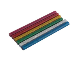 Стержни клеевые для термоклеящего пистолета набор  6шт. 0,7х10см, цветные Park 007586