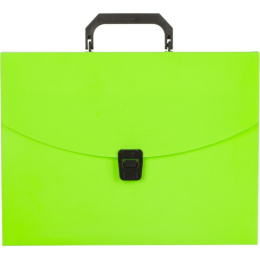 Папка-портфель  1 отд. Attache А4 Neon зеленая 1547493