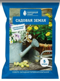 Грунт Садовая земля  5л Народный Грунт СЗТК