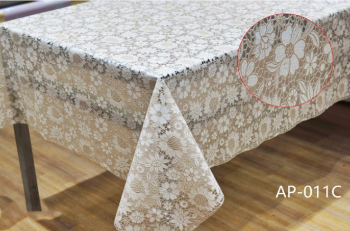 Клеенка ажурная 1,37х20м Lace матовая Grace LA-011C