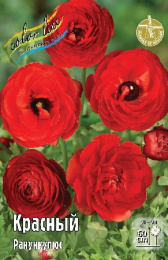 Ранункулюс Красный 10шт. Colorline
