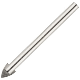 Сверло по керамической плитке и стеклу 8мм, цилиндрический хвостовик Park 107334