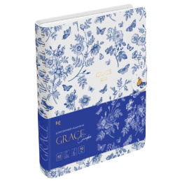 Ежедневник датированный А5 176 листов BG Grace Garden, кожзам, на гребне, 2026 DDA5_66359 382549