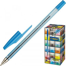 Ручка шариковая Beifa 927АА, синяя, металлический наконечник АА 927BL