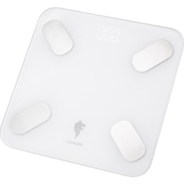 Весы напольные электронные стеклянные, до 180кг, LE-1275 Bluetooth Leonord 109931