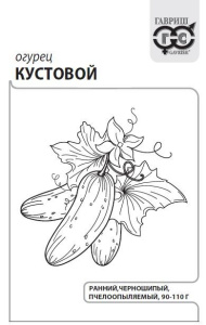 Огурец Кустовой  0,3г белый пакет Гавриш