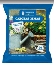 Грунт Садовая земля 30л Народный Грунт СЗТК