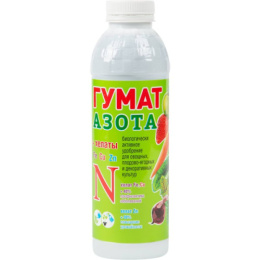 Гумат азота с хелатами 500мл органоминеральное Биотехнологии