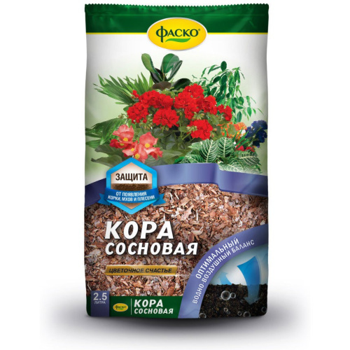 Кора сосновая 2,5л Фаско