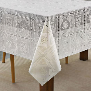 Клеенка ажурная Merletti 1,37х20м DKTX 302WH