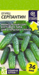 Огурец Серпантин  0,5г цветной пакет Сибирская Селекция! Семена Алтая
