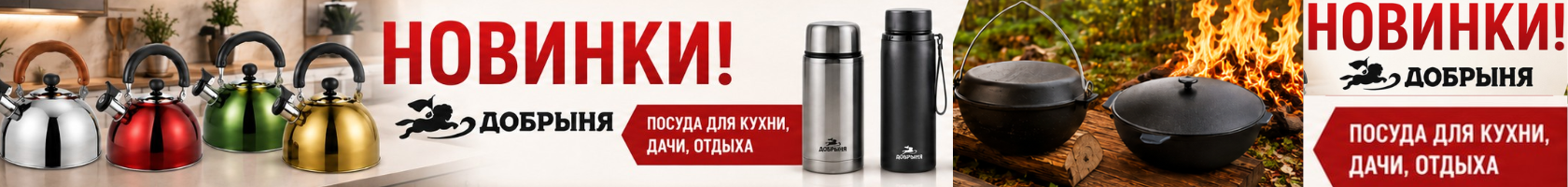 Новинка. Посуда Добрыня