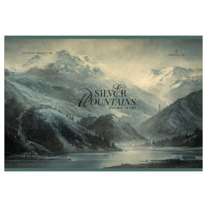 Альбом для рисования 40 листов Greenwich Line Silver Mountains, на скрепке PS40S-58410