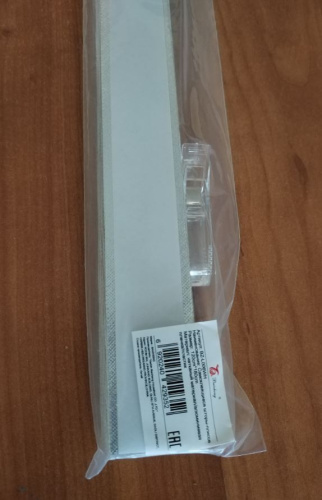Штора плиссе 120х180см белый (блэкаут) Baizheng BZ-L006WH