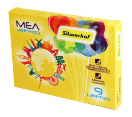 Мелки цветные  9 цветов Silwerhof Солнечная коллекция 882086-09  1097207