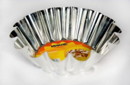 Форма для выпечки жестяная для кулича круглая d-15см h-4,2см Никис ФК-4 (Н-43.000)