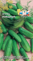 Огурец Изящный  0,5г цветной пакет Седек