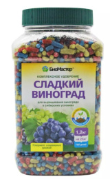 Удобрение Сладкий виноград 1,2кг комплексное, с системой питания Long-quick БиоМастер