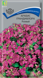 Арабис Грандифлора розовый  0,1г цветной пакет Поиск