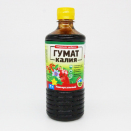 Гумат калия 1,0л универсальное органическое БиоМастер