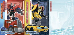 Блокнот А6  40 листов Transformers 120х170мм, книжный переплет TR105/2