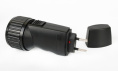 Фонарь аккумуляторный светодиодный  5LED черный Ultraflash LED3859