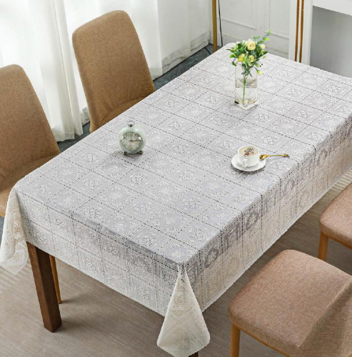 Клеенка ажурная Merletti 1,37х20м DKTX 302WH