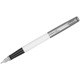 Ручка Parker перо Jotter Originals White Chrome CT, синяя 0,8мм 2096896