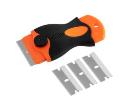 Скребок чистящий винтовой пластиковый 90х40мм, 3 лезвия в наборе Park 107575