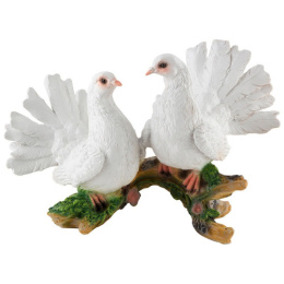 Фигурка садовая из полистоуна Голуби 32х18х38см Park 169331