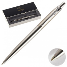 Ручка Parker шариковая Jotter Core K61 Stainless Steel СT M, синяя 1953170