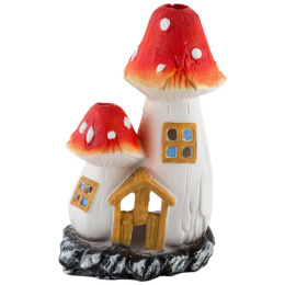 Фигурка садовая из полистоуна Гриб-теремок 16х10х24см Park 169358