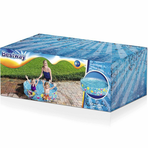 Бассейн жесткий борт круглый  277л 122х25см BestWay 55028/004916