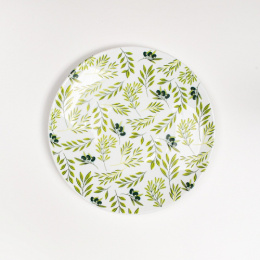 Тарелка стеклокерамическая мелкая 202мм Oila Pars Opal PO-195-925