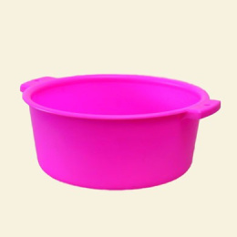 Таз пластиковый круглый 12л, цвета в ассортименте БЗПИ 321001