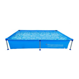Бассейн каркасный прямоугольный 1287л 228х159х42см, заплатка для ремонта Avenli 17804/109411