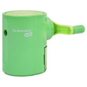 Точилка механическая Brauberg, мятный 272003