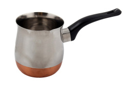 Турка из нержавеющей стали 0,85л медное дно пластиковая ручка CW-850C Mallony 985214